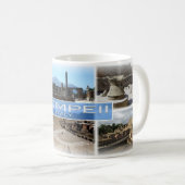 Mug IT Italie - Campanie - Napoli - Pompei - (Devant droit)