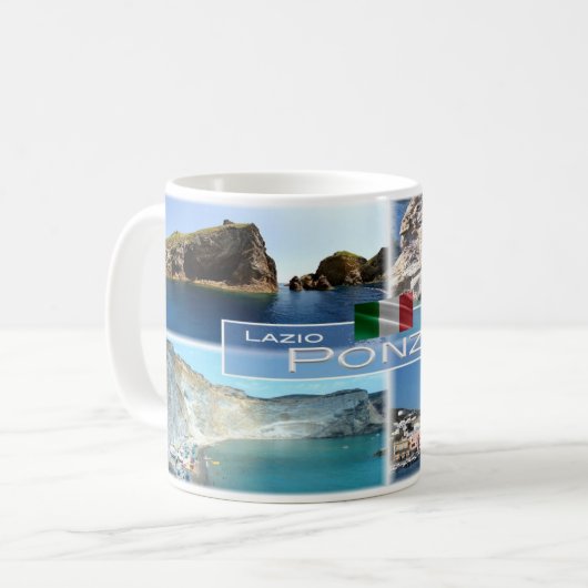 Mug IT Italie - Latium - Ponza - (Devant gauche)