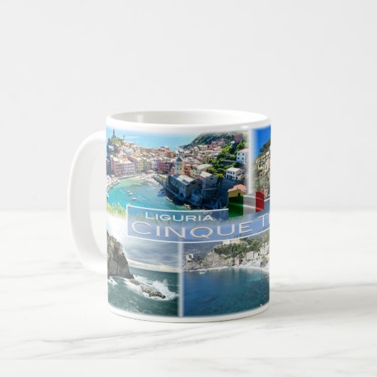 Mug IT Italie - Ligurie - Cinque Terre - (Devant gauche)