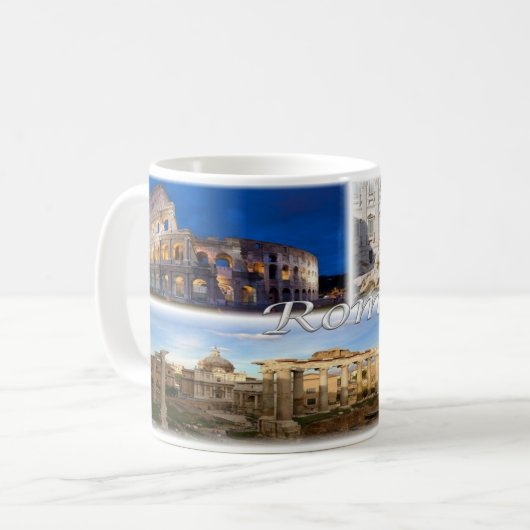 Mug IT Italie - Rome Roma - (Devant gauche)