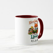 Mug It’s a Good Day to Visit the Library | Personalize (Devant droit)