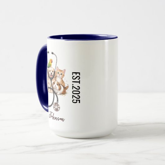 Mug It’s Dr. Actually Animals | Funny Doctor Day (Devant gauche)