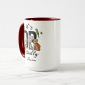 Mug It’s Dr. Actually Animals | Funny Doctor Day (Devant gauche)