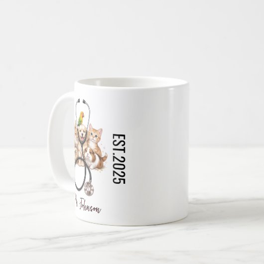 Mug It’s Dr. Actually Animals | Funny Doctor Day (Devant gauche)