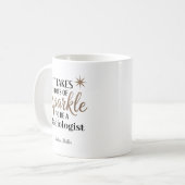 Mug It Takes Sparkle to Be a Radiologist Personalized (Devant gauche)