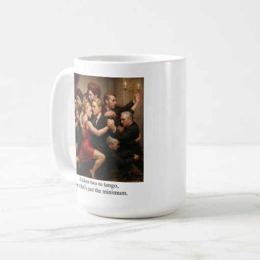 Mug It takes two to tango (Devant gauche)