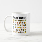 Mug Italian Brainrot Gen-z Meme Funny Brain Rot Christ (Gauche)