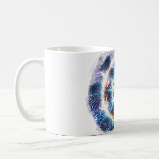 Mug Italian Brainrot Pizza Chaos – Cyberpunk (Gauche)