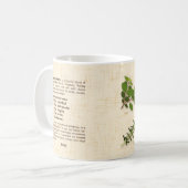 Mug Italian Herbs, basil, origan, parsley, garlic (Devant gauche)