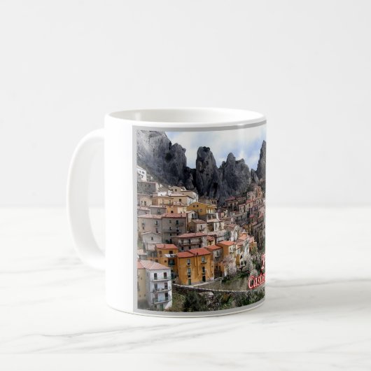 Mug Italie - Basilicata - Potenza - Castelmezzano - (Devant gauche)