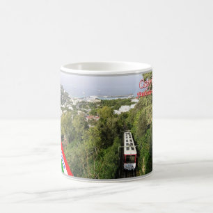 Mug Italie - Campanie - Capri - Le funiculaire -