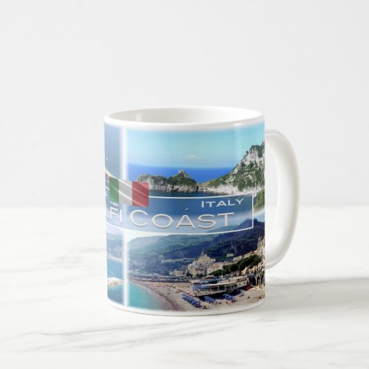 Mug Italie # Campanie - Côte d'Amalfi - (Devant droit)