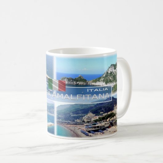 Mug Italie # Campanie - Côte d'Amalfi - (Devant droit)