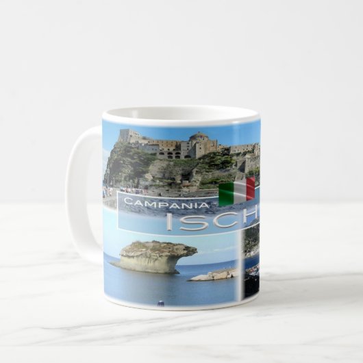 Mug Italie # Campanie - Ischia - (Devant gauche)