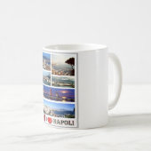 Mug Italie - Campanie - Naples - I Love - (Devant droit)