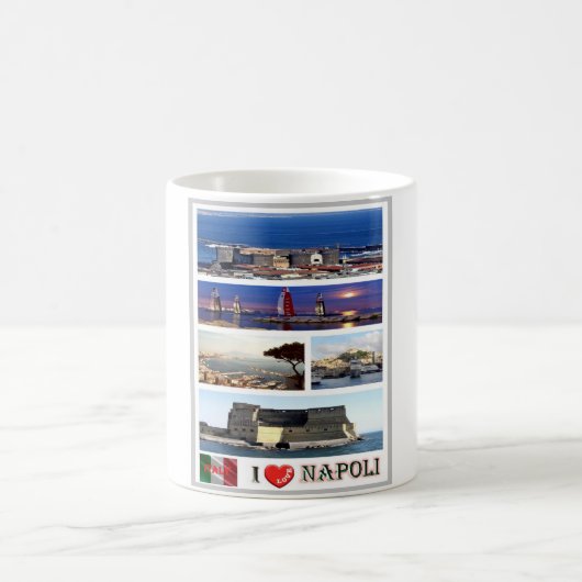 Mug Italie - Campanie - Naples - I Love - (Centre)