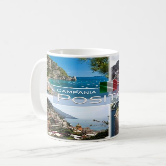 Mug Italie # Campanie - Positano - (Devant gauche)