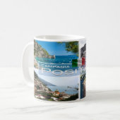 Mug Italie # Campanie - Positano - (Devant gauche)