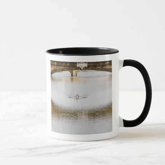 Mug Italie, Florence, Aviron de couple avec (Droite)