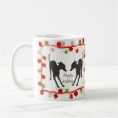 Mug Italie Greyhound Joyeux vacances (Gauche)
