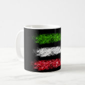 Mug *~* ITALIE ITALIE Drapeau ITALIEN Abstrait simple (Devant gauche)