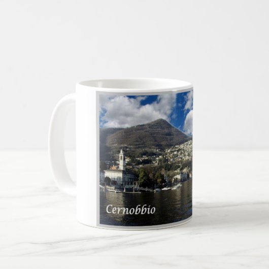 Mug Italie - Lac de Côme - Cernobbio - (Devant gauche)