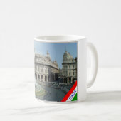Mug Italie - Ligurie - Gênes - Piazza Ferrari - (Devant droit)
