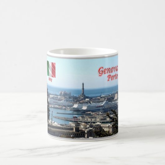 Mug Italie - Ligurie - Gênes - Port - (Centre)