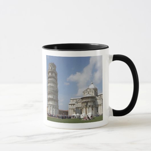 Mug Italie, Pise. Tour penchée de Pise et (Droite)