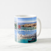 Mug Italie - Pouilles - Monopoli - (Devant droit)