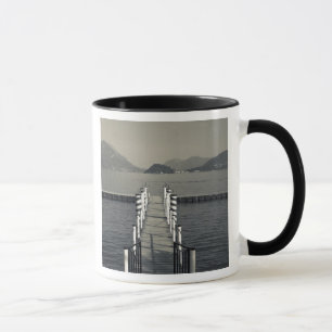Mug Italie, province de Côme, Tremezzo. Jetée du lac.