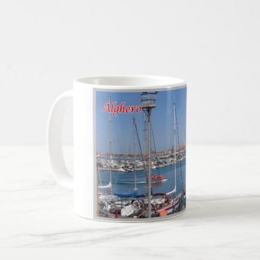 Mug Italie - Sardaigne - Alghero - (Devant gauche)