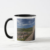 Mug Italie, Sardaigne, Bosa. Vue sur la ville de Caste (Gauche)