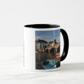 Mug Italie, Sardaigne, Bosa. Vue sur la ville le long  (Devant droit)