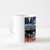 Mug Italie - Sicile - Palerme - I Love - (Devant gauche)
