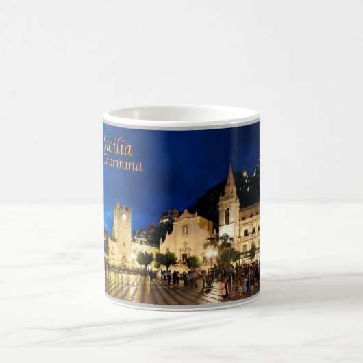 Mug Italie - Sicile - Taormina De Nuit - (Centre)