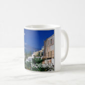 Mug Italie - Sicile - Taormina - Etna - (Devant droit)