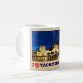 Mug Italie - Sicile - Taormina - I Love - (Devant gauche)