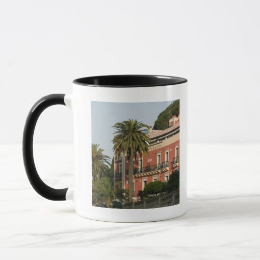 Mug ITALIE, Sicile, TAORMINE : Hotel Schuler (Gauche)
