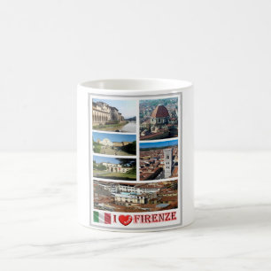 Mug Italie - Toscane - Florence - I Love -