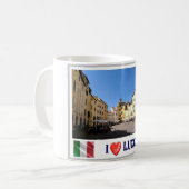 Mug Italie - Toscane - Lucques - I Love - (Devant gauche)