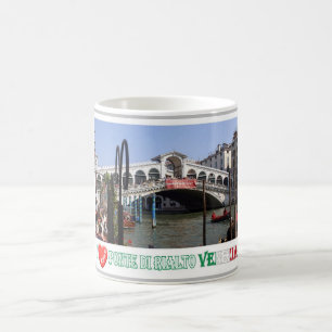 Mug Italie - Venise - Pont du Palais Rialto - J'aime