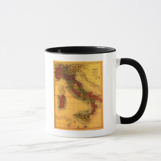 Mug ItalieCarte panoramiqueItalie (Droite)