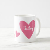 Mug Italien Greyhound est mon Valentine Chien Nom Drôl (Devant droit)
