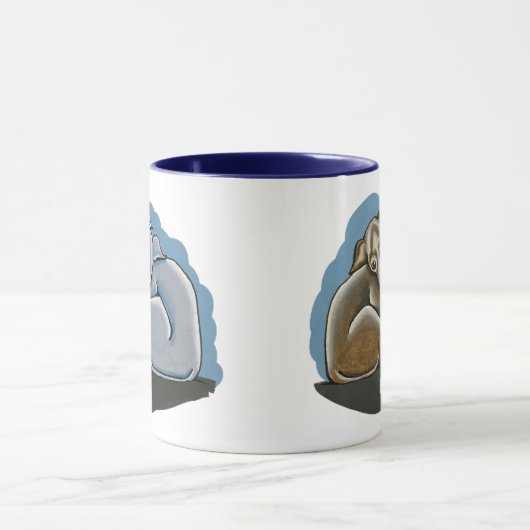 Mug Italien Greyhound Huddle (Centre)