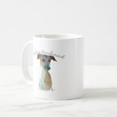 Mug Italien Greyhound Maman 2 (Devant gauche)