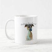 Mug Italien Greyhound Maman 2 (Gauche)