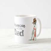 Mug Italien Greyhound Papa (Devant droit)