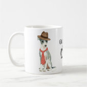 Mug Italien Greyhound Papa (Gauche)