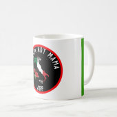 Mug *~* Italien Hot MAMA Italie Carte Italia (Devant droit)